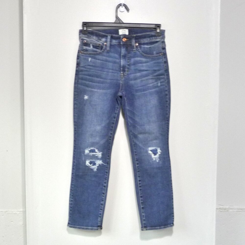 J. CREW VINTAGE STAIGHT JEANS SIZE 28 PETITE